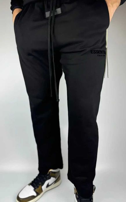 Штани Essentials Fear Of God/FOG у двох кольорах: Чорний, сірий(M, L).
