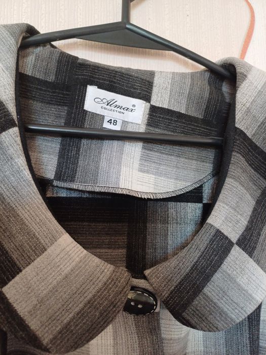 Женский черный нарядный костюм. Пиджак элегантный. размер 50-54