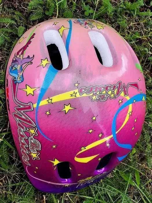 Kask ochronny dla dziewczynek rozm 48-52 nowy Wyprzedaż!!