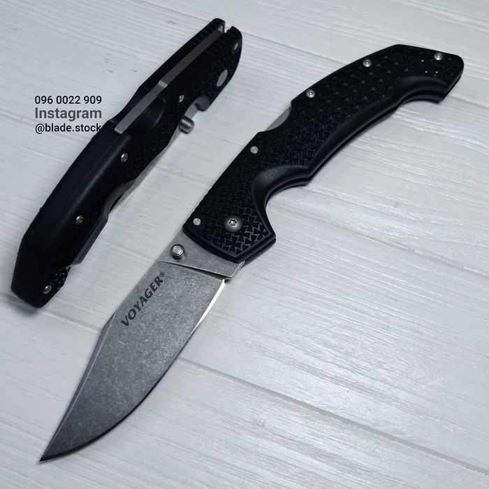 Оригинал Cold Steel  Voyager складной тактический нож Tri-Ad Lock