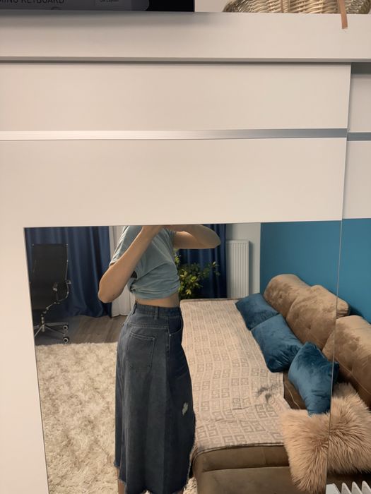 Нова джинсова спідниця