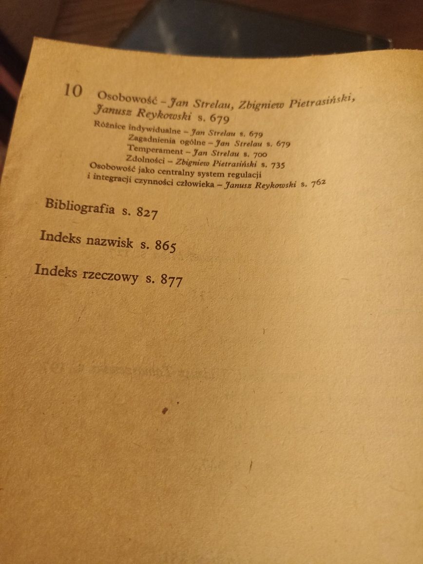 Psychologia  Tadeusz Tomaszewski