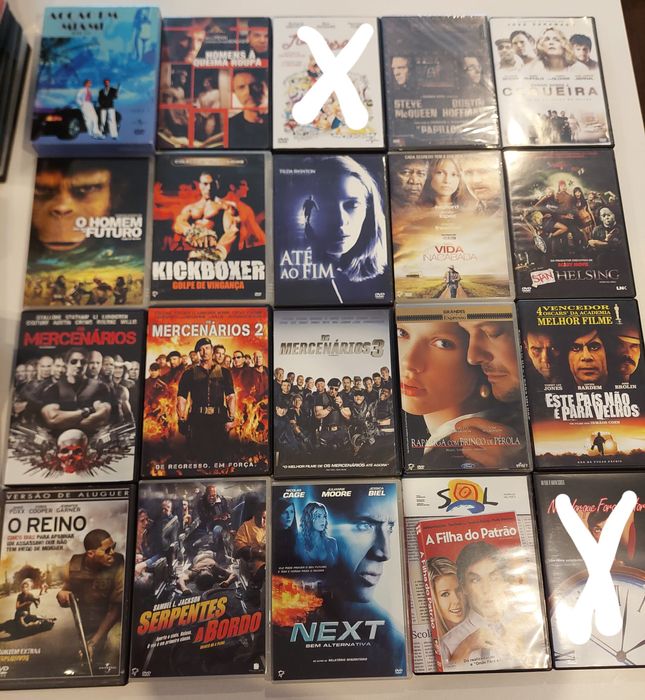 Vendo dvds originais 10=20€