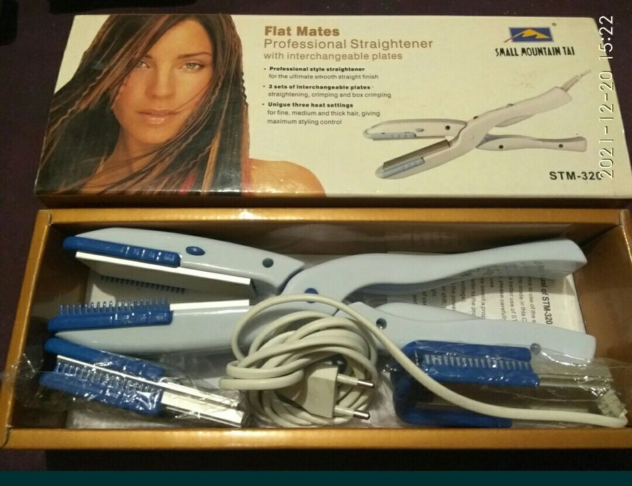 Prancha de cabelo / desfrizador / alizadora