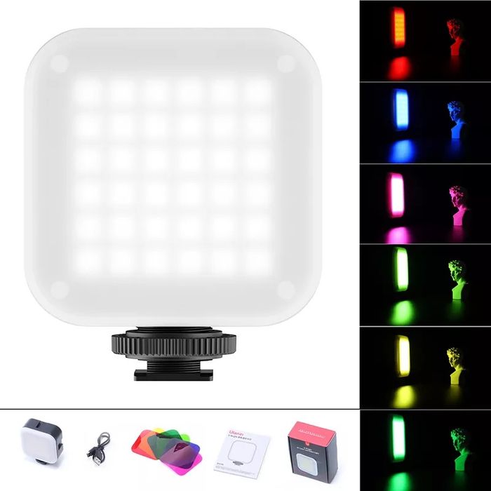 Mini luz LED ulanzi vl49 2000mah para vlog e Streaming NOVO