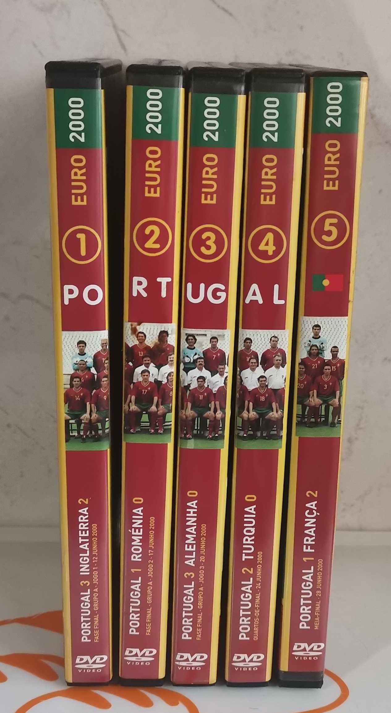 Colecção de DVDs do Euro 2000
