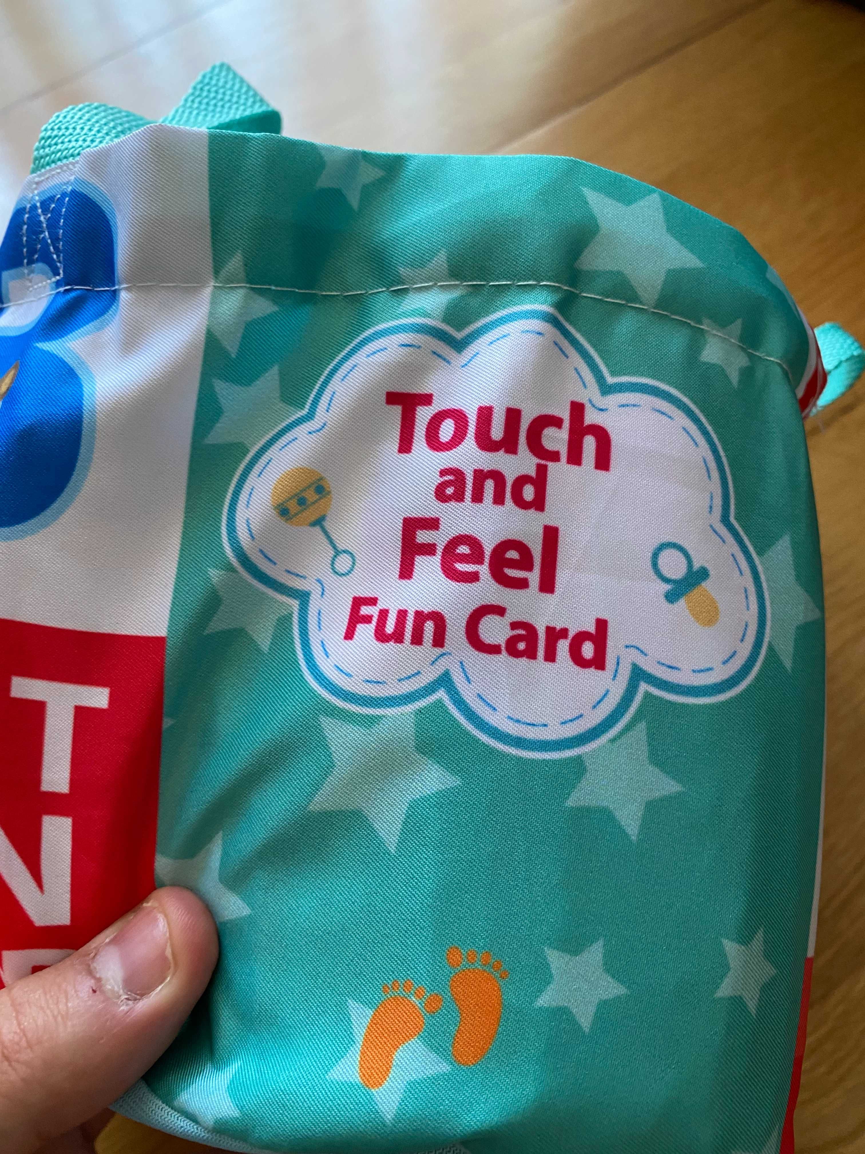 Touch and Feel Fun Card - Como novo, pouco utilizado (Em Inglês)
