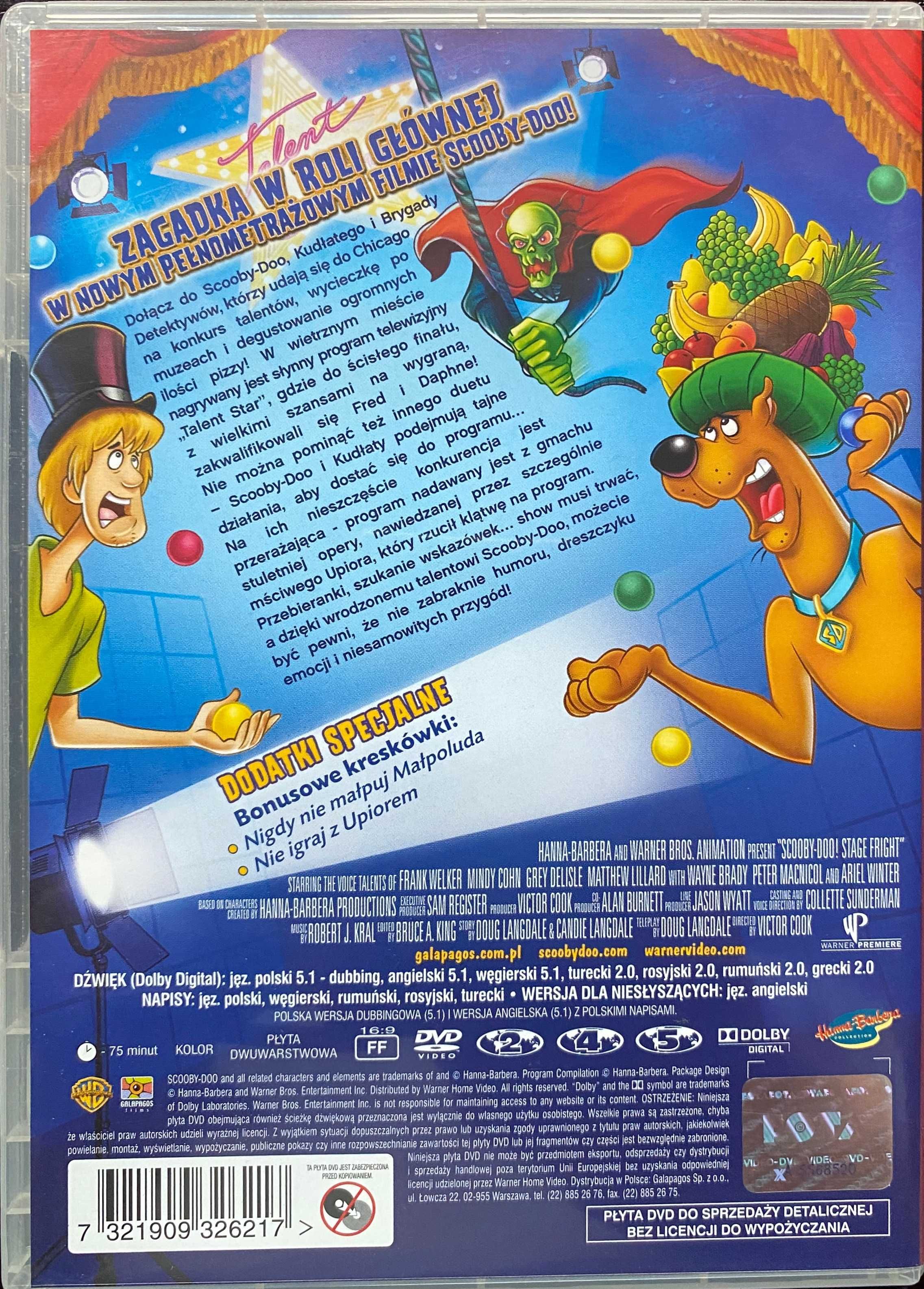Film DVD SCOOBY-DOO! Upiór w Operze