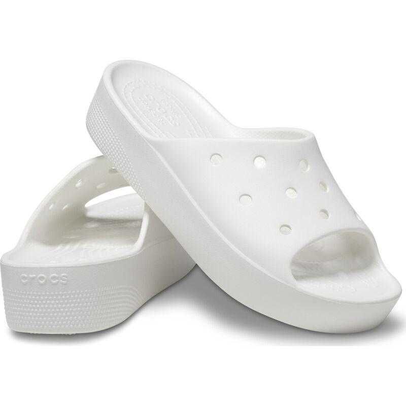 Шльопанці . крокси . слайдери crocs classic platform slide w9