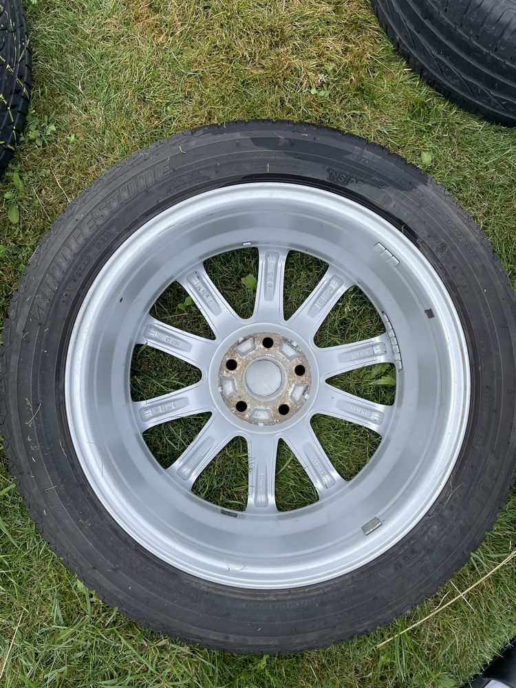 Alufelgi 5x 105 + opony 17” 215/50 6mm Opel J Alutec
