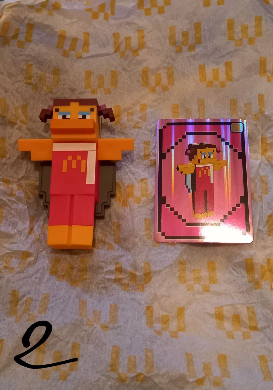 Minecraft bonecos mcdonald's