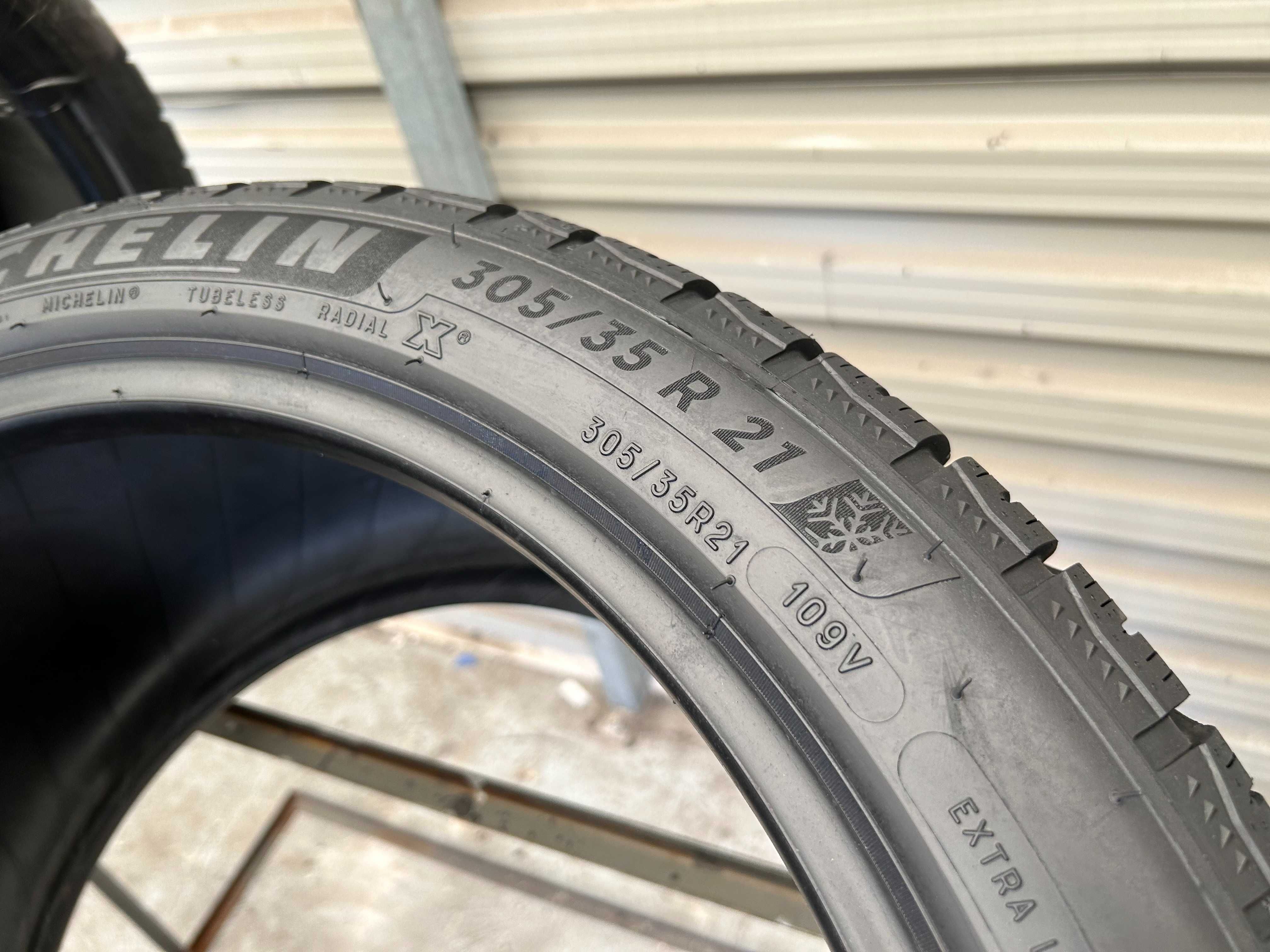 2szt zima 305/35R21 Michelin 6,2mm 2019r świetny stan! Z3062 gwarancja