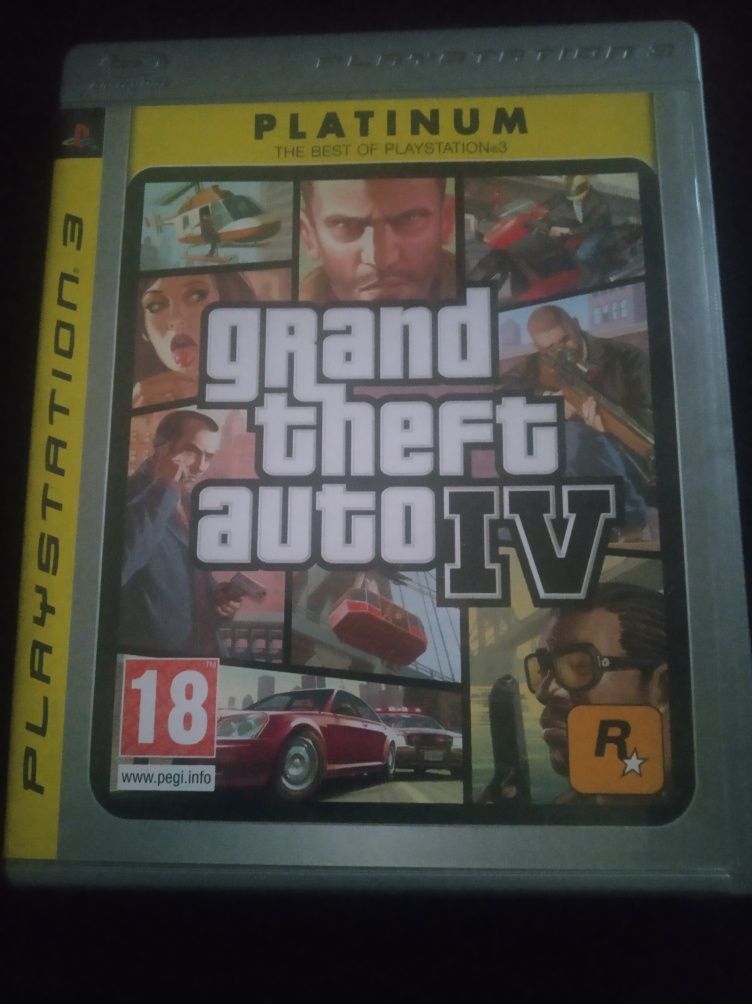 GTA IV Versão Platinum ps3