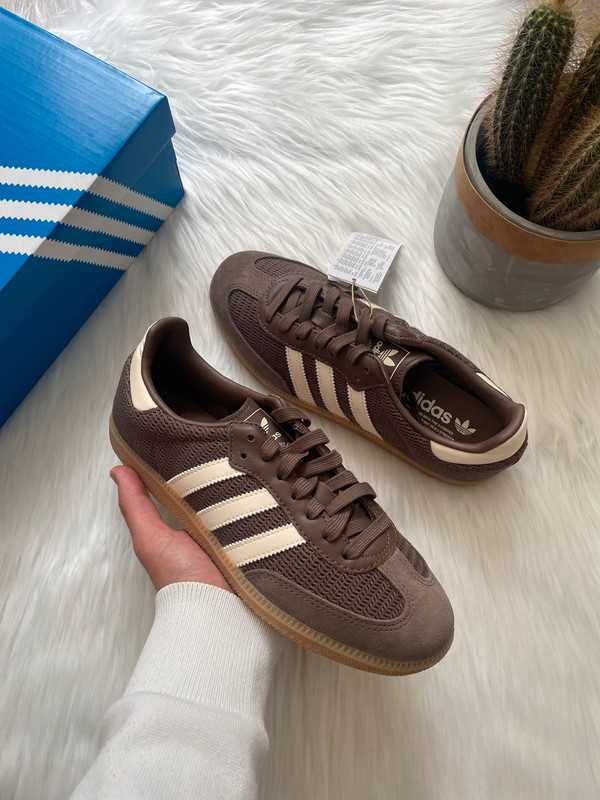 Buty codzienne adidas SambaOG Brown Espadryle R.38