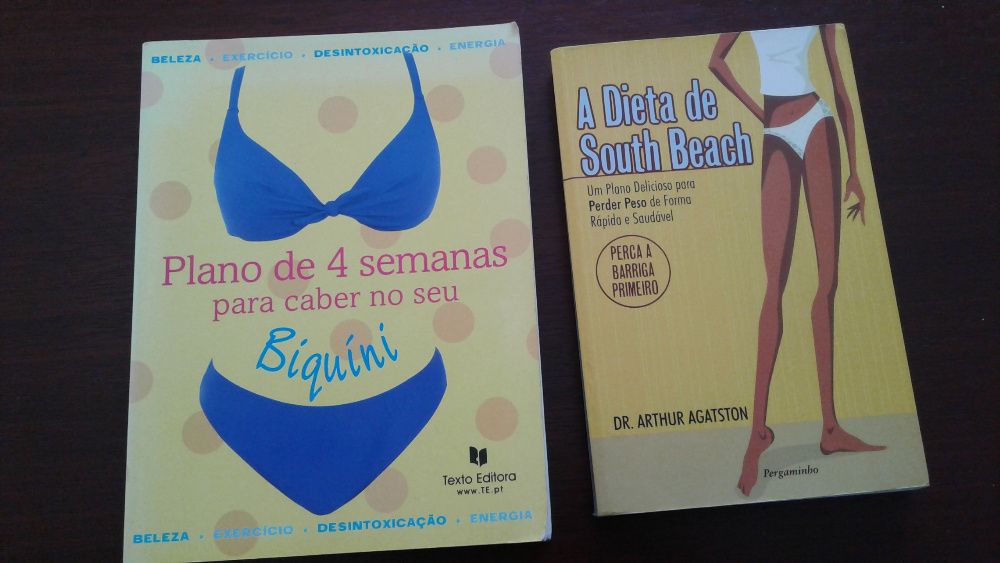 Livros: Acupunctura, Dieta, Exercício, Novo guia dos aloés