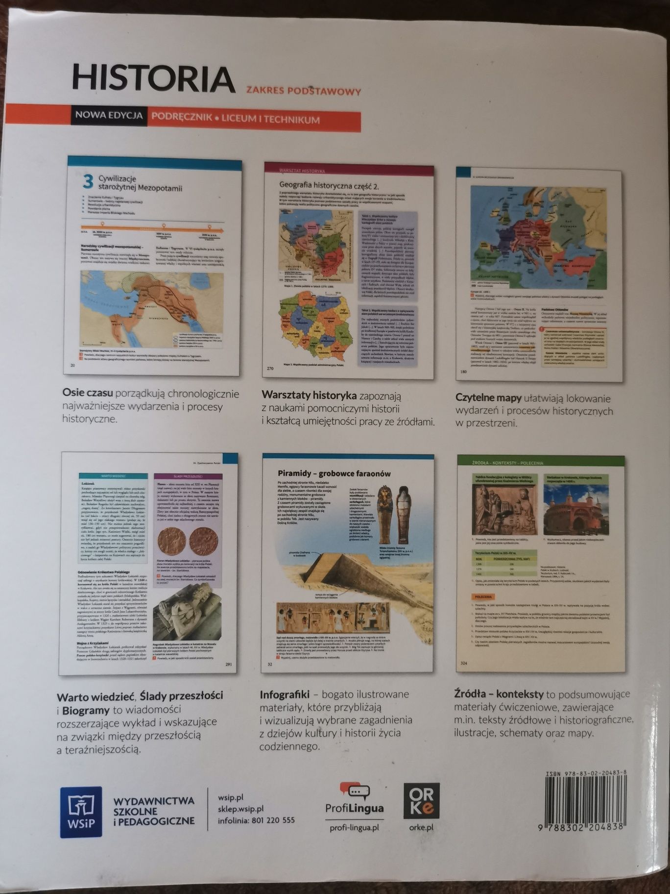 Podręcznik Historia 1, WSiP nowa edycja 2022