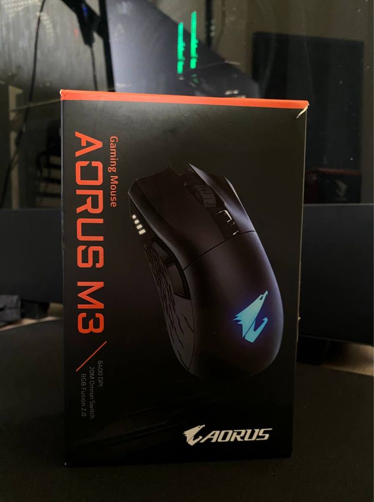 Мишка компʼютерна геймерська Gigabyte Aorus m3