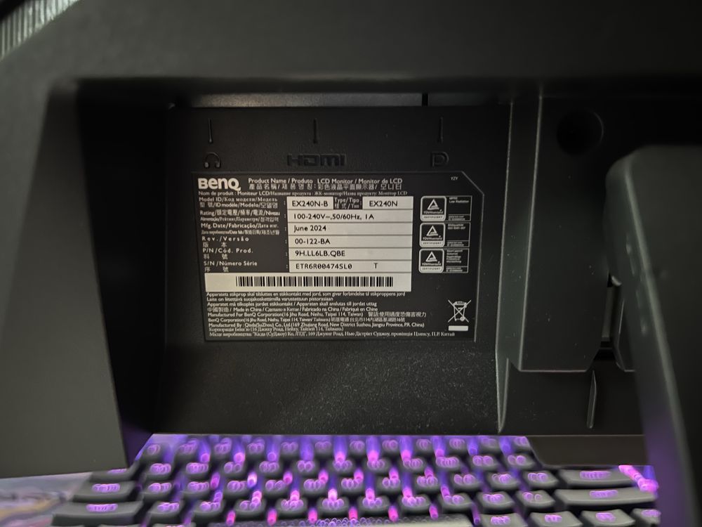 Монитор Benq ex240n