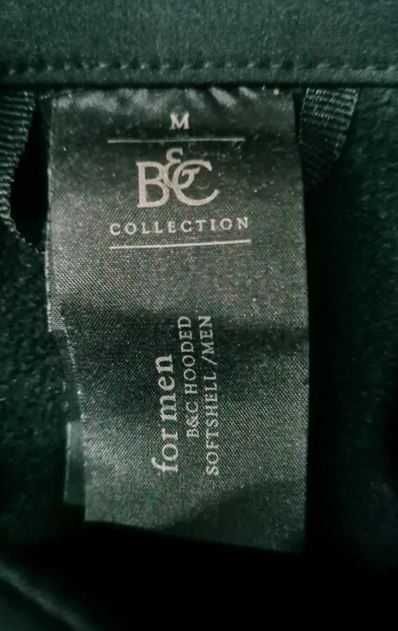 B&C collection softshell czarny rozm. M
