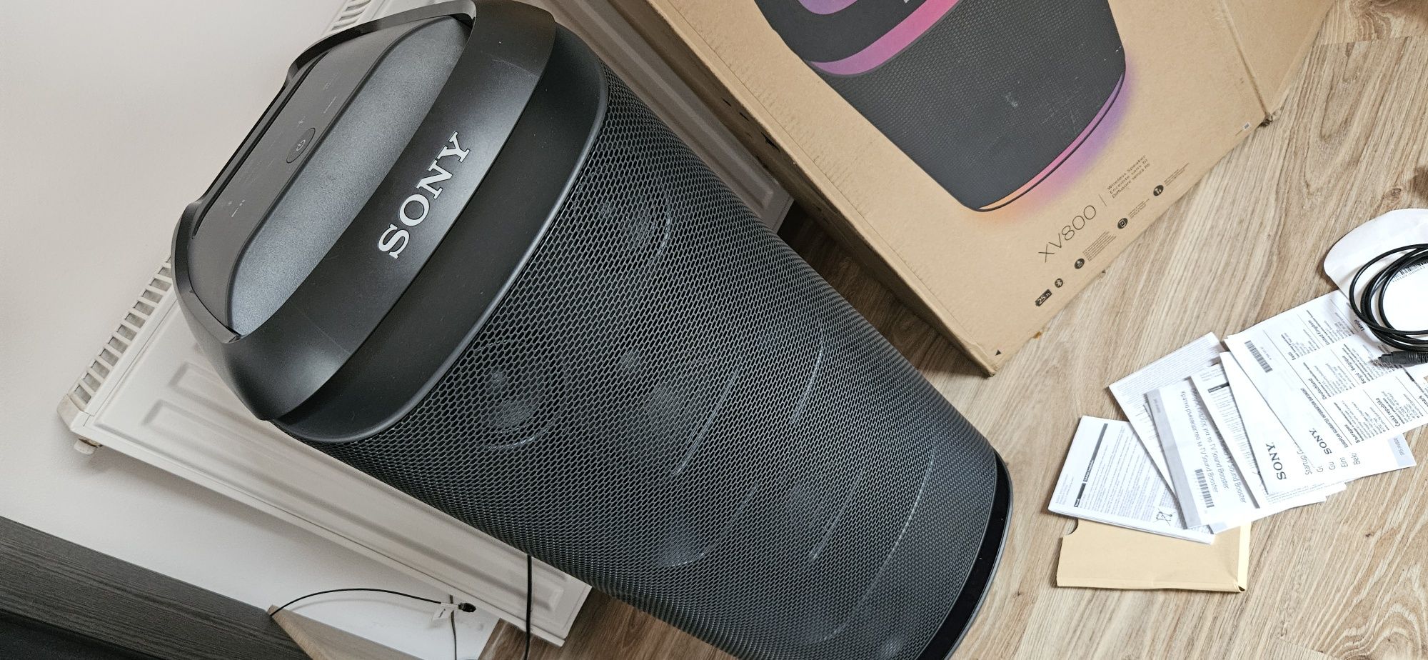 Potężny Głośnik przenośny Bluetooth Sony SRS-XV800 Duża moc Gwarancja