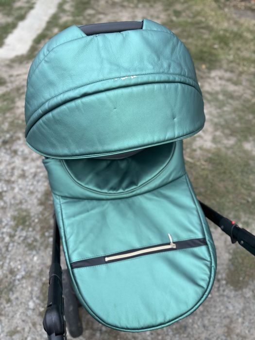 Дитяча коляска Gold Onyx екошкіра