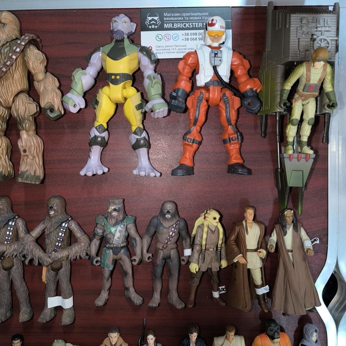 Фигурки Звездные Войны Star Wars Дарт Вейдер Kenner Чуи дроид