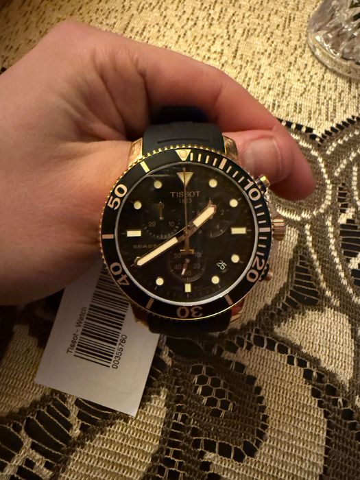 Tissot seastar 1000 gold