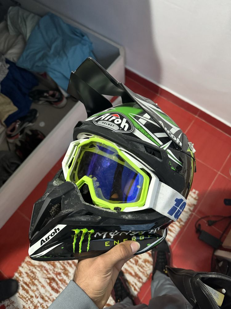 Capacete enduro motocross airoh