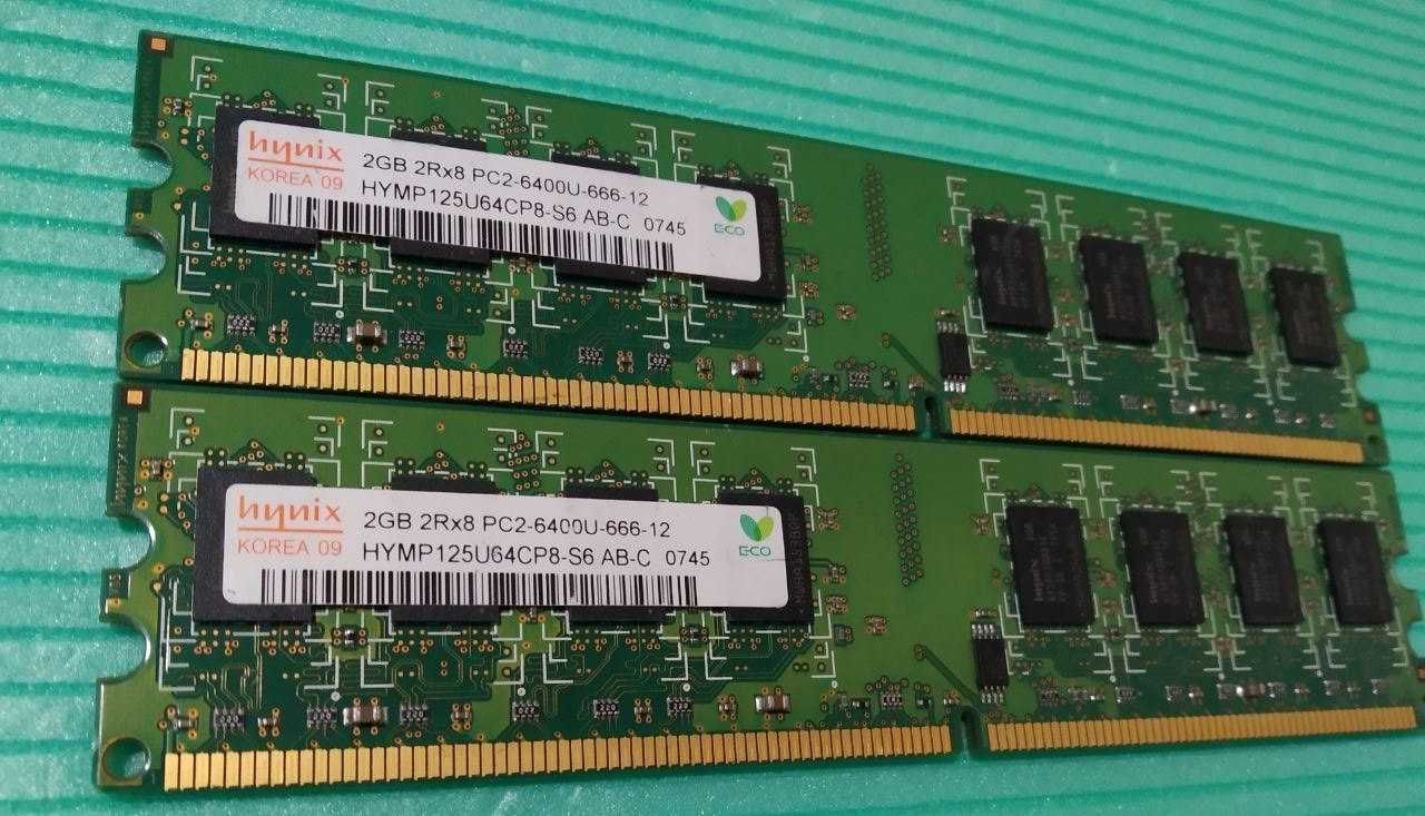 Продам пам"ять універсальну ПК DIMM DDR2-800-4Gb PC2 6400 тайм 6-6-6