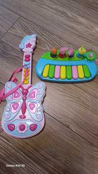 Gitara i fortepian dla dzieci