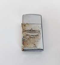 Stara zippo USS San Diego AFS-6 z 1980 roku