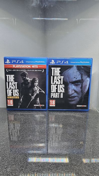 Pack 2X The Last of Us Part I II PS4 PlayStation 4