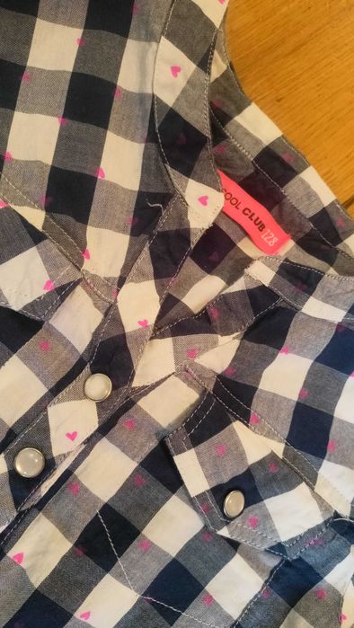 Elegancka koszula dla dziewczynki rozm 128