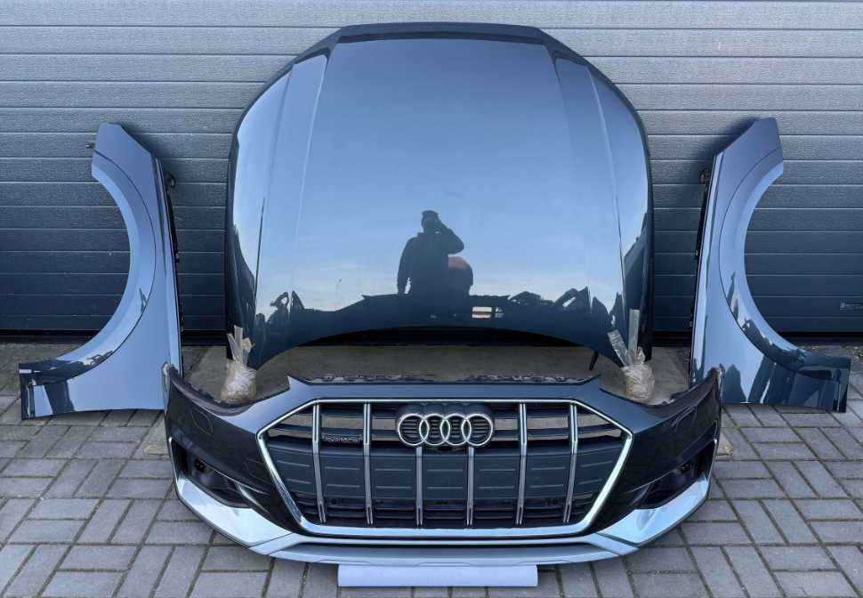 audi A4 B9 ALLROAD REST перед бампер решетка разборка шрот запчасти