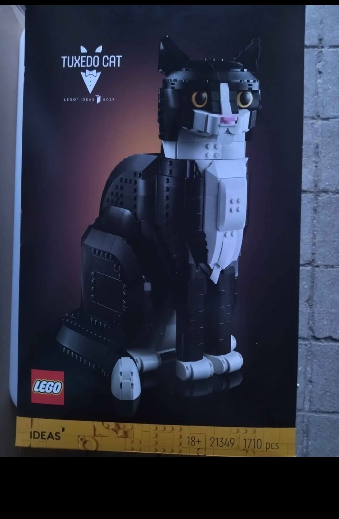LEGO Tuxedo Cat NOVO