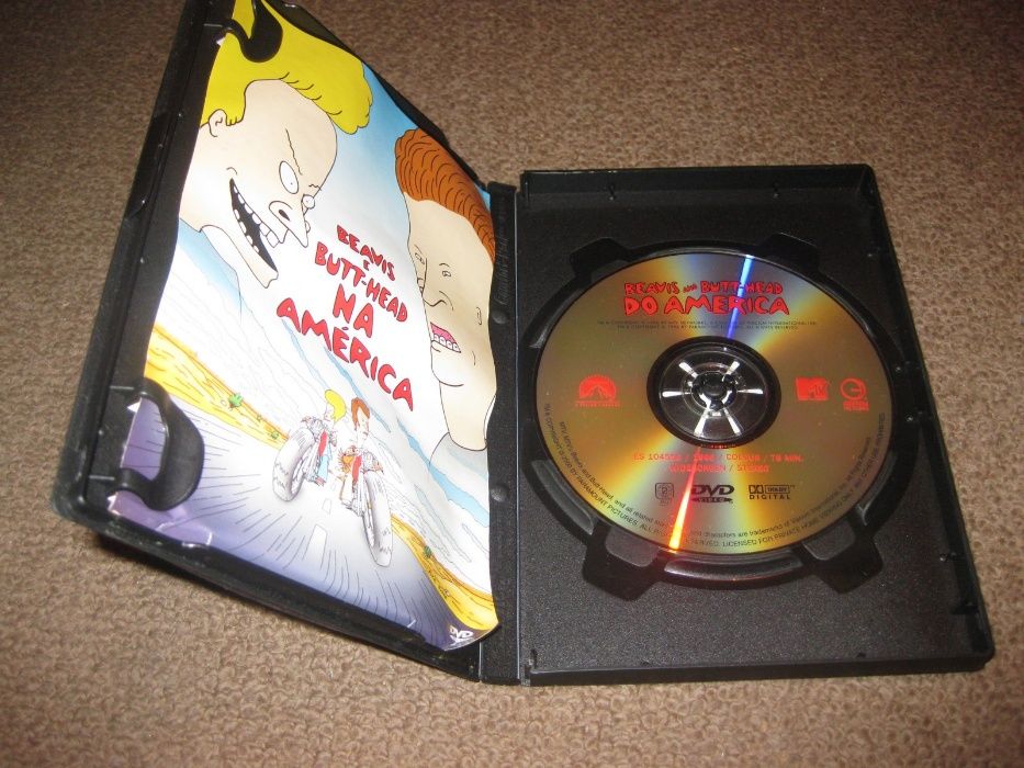 DVD "Beavis e Butt-head na América" Raro!