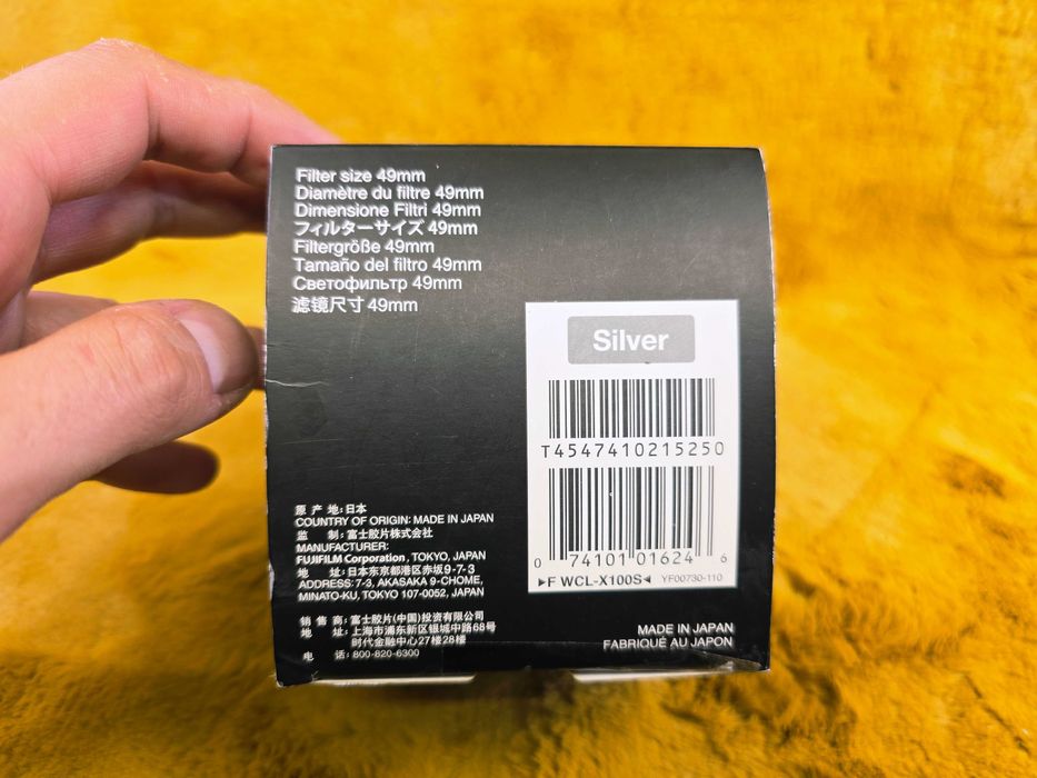 Телеконвертер TCL-X100 35mm -> 50mm для Fujifilm x100 всіх поколінь!