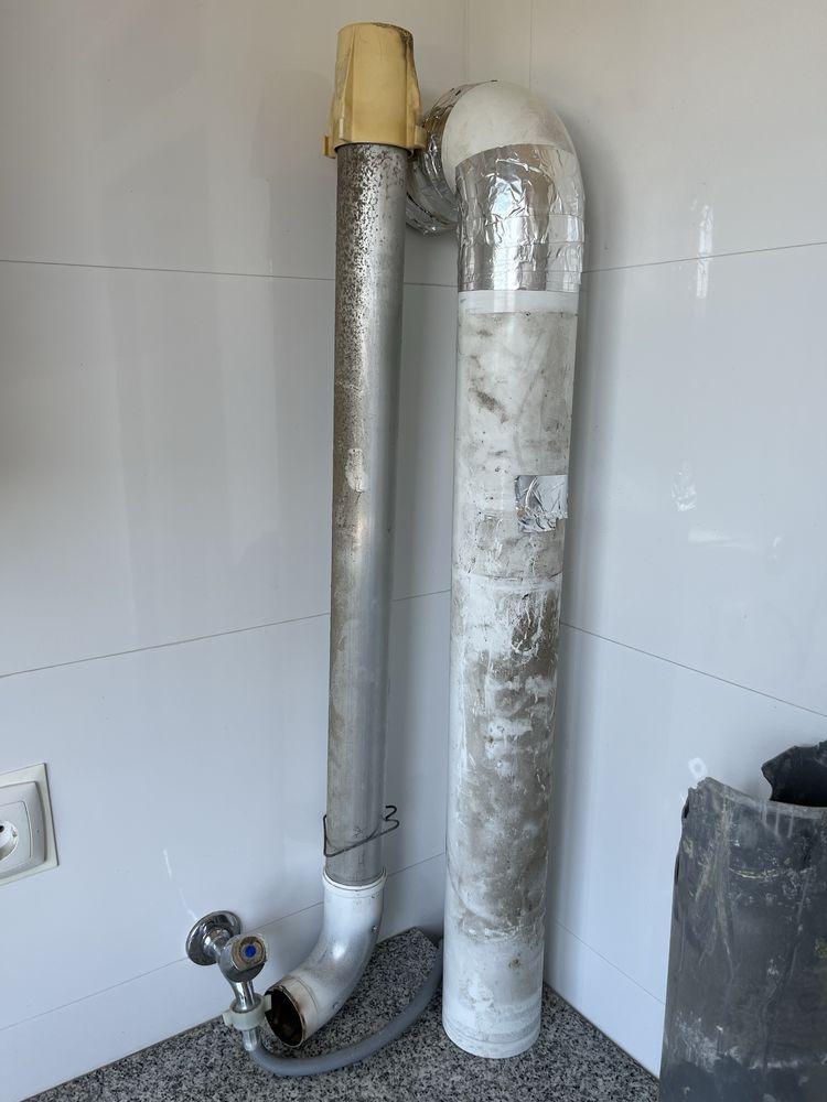KIT exaustão caldeira condensação