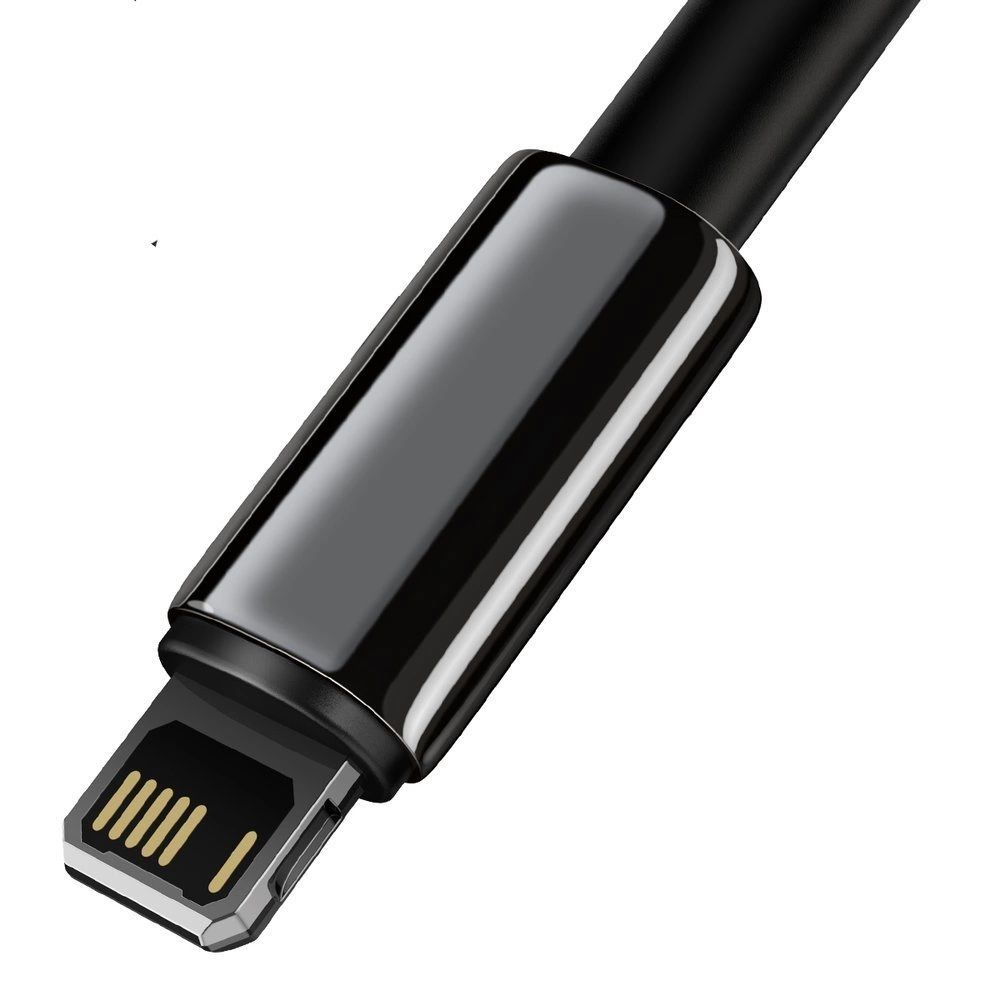 Baseus Tungsten Kabel Usb - Lightning 2,4 A 1 M Czarny (Calwj-01)