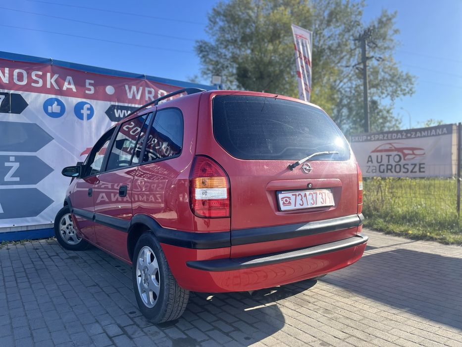 Opel Zafira 1.8 Benzyna//7- Osobowy//AUTOMAT//Alufelgi//Zamiana