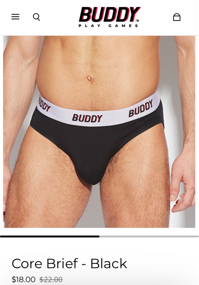 Чоловічі труси бріфи Buddy Мужские трусы брифы Buddy