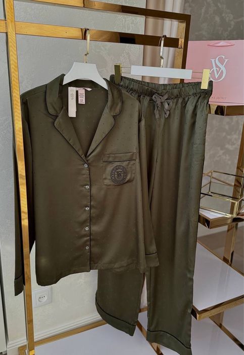 Сатинова піжама Вікторія Сікрет