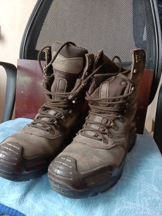 Берцы из натуральной кожи