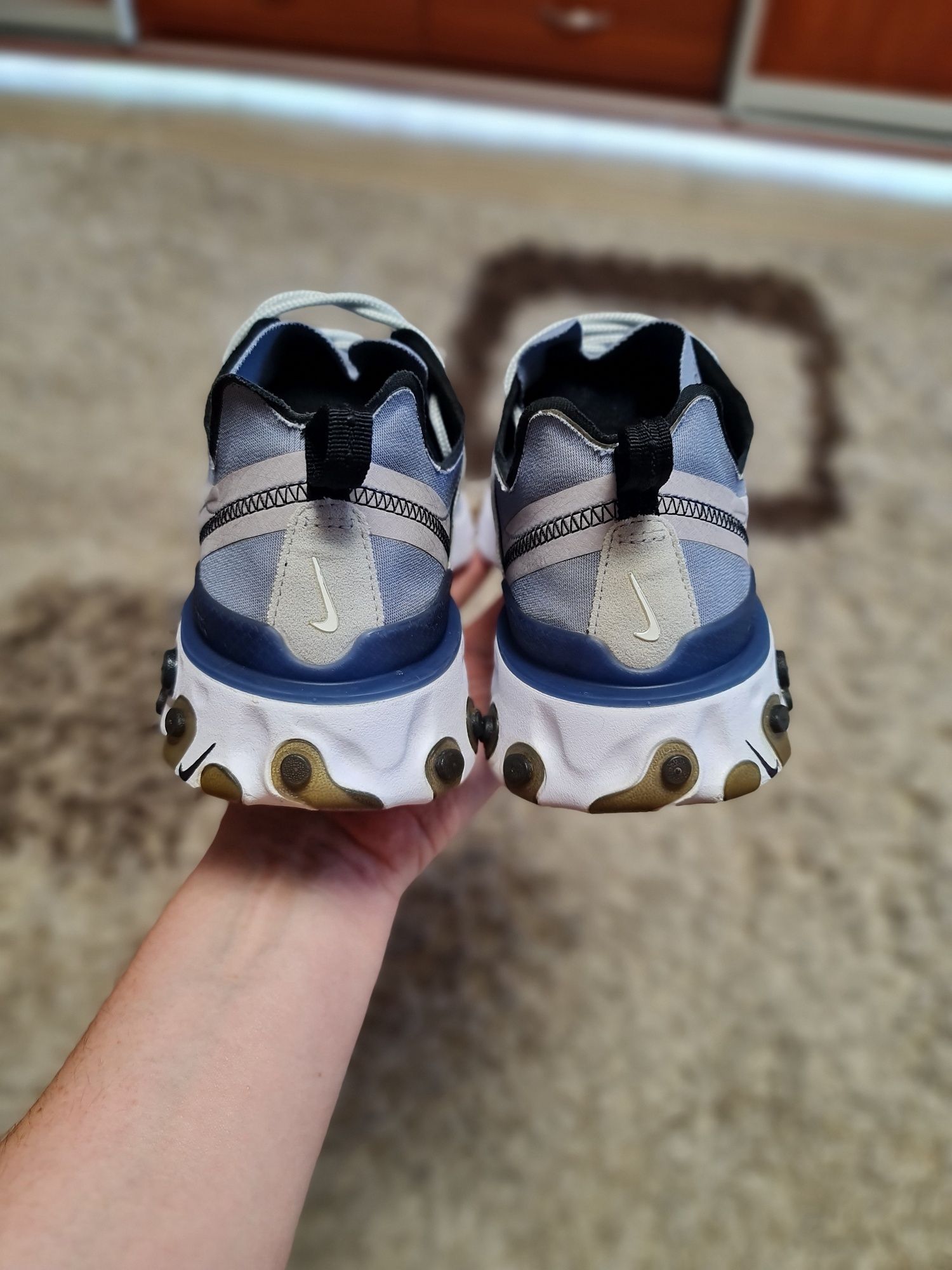 Оригинальные кроссовки Nike React Element 55 Indigo Fog 44р. 28см.