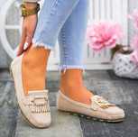 36 37 38 baleriny 39 40 41 mokasyny Boho zamszowe z frędzlami balerink