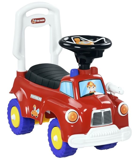 Camião dos bombeiros - carro de brincar sem pedais para criança