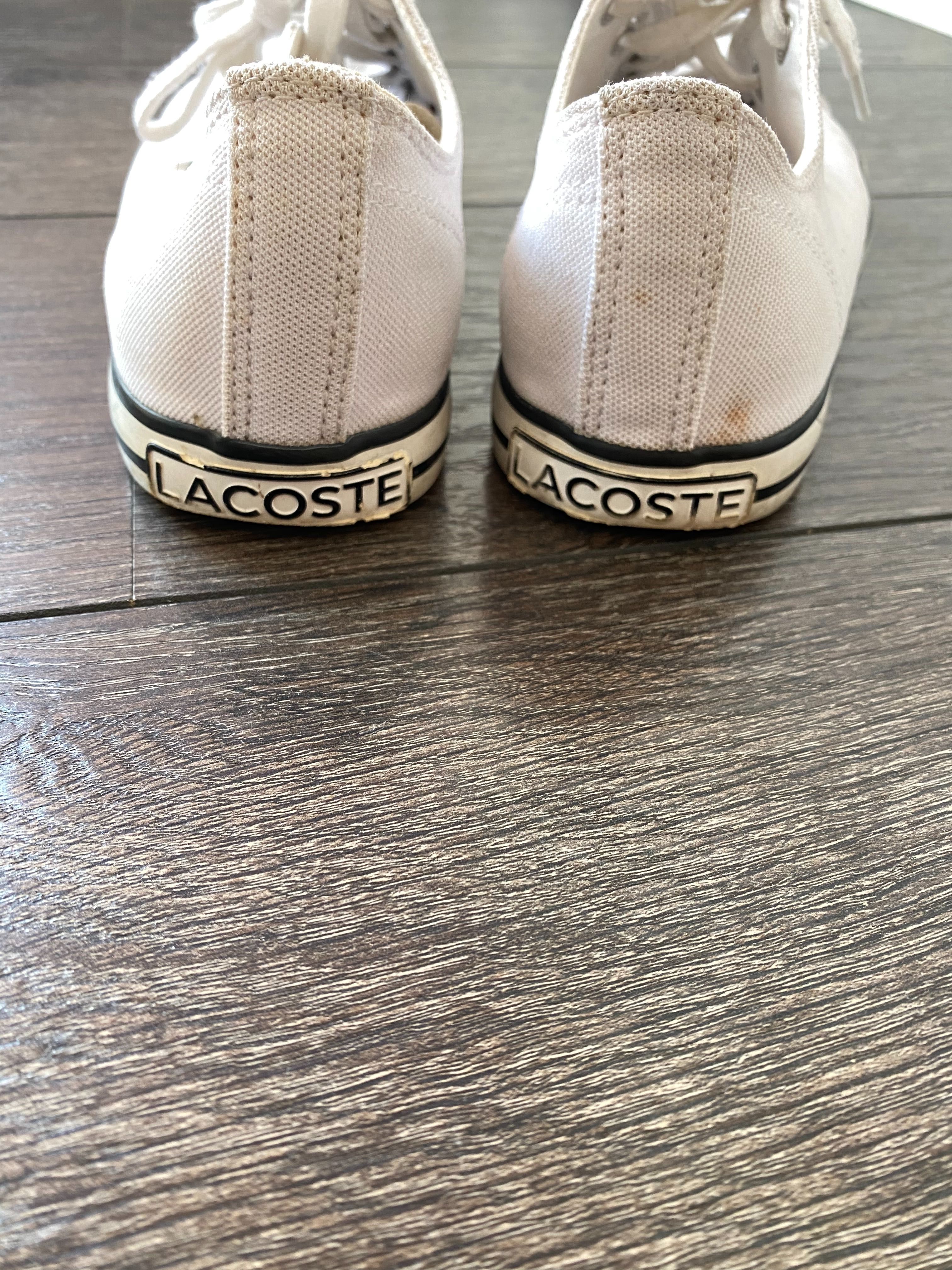 Trampki Lacoste białe R.39