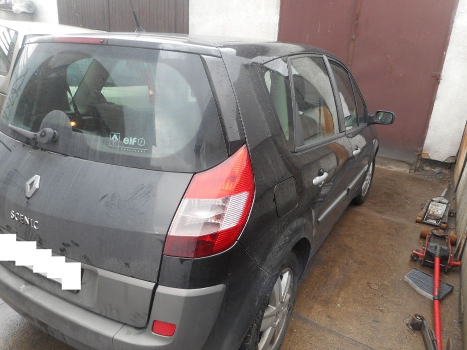 Renault Scenic,2004rok,1,9DCI,przeznaczony na części,grafitowy metalik