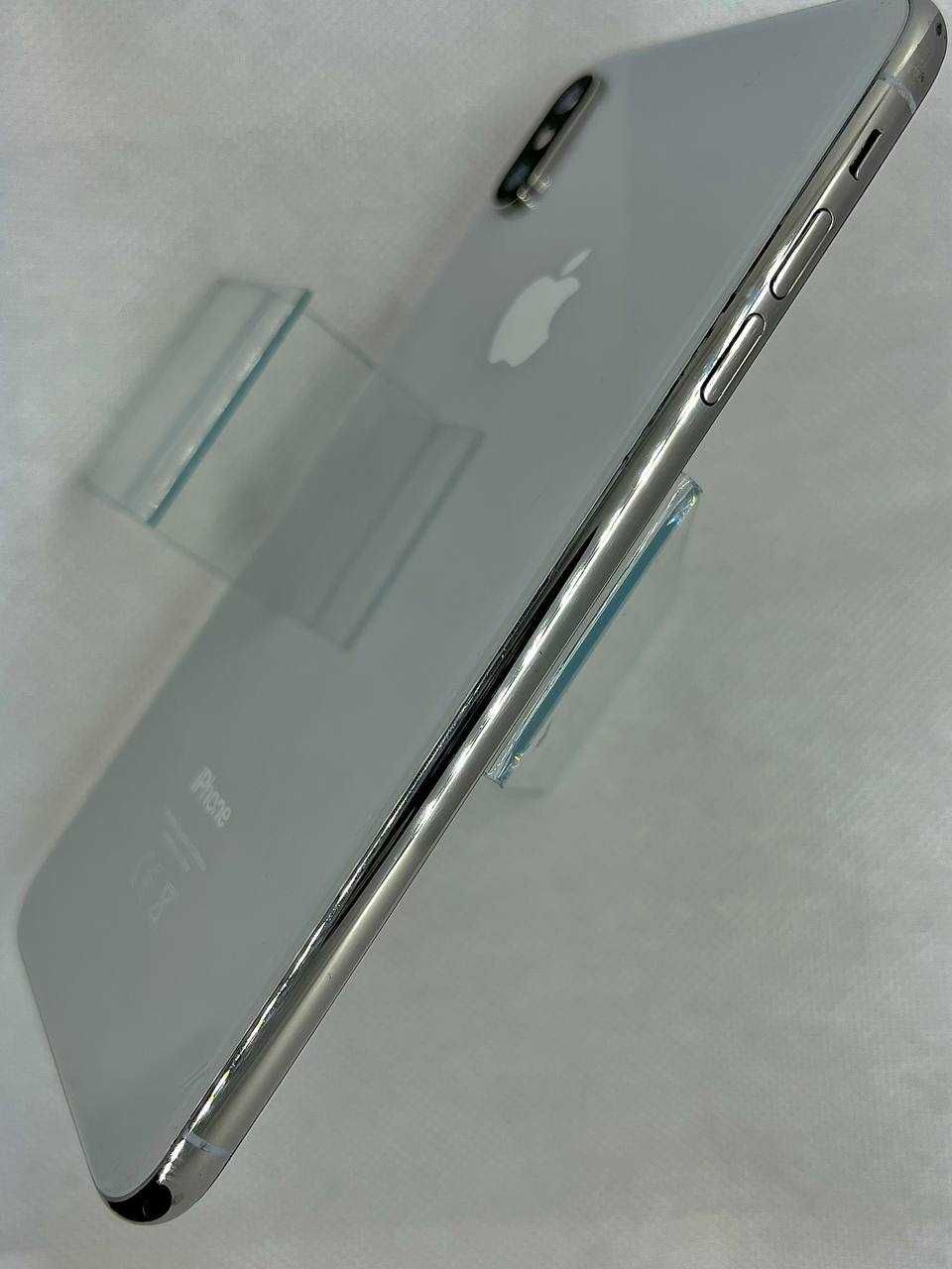 iPhone XS Max • Biały • 256 GB • Bat 100% • GW 12 m.