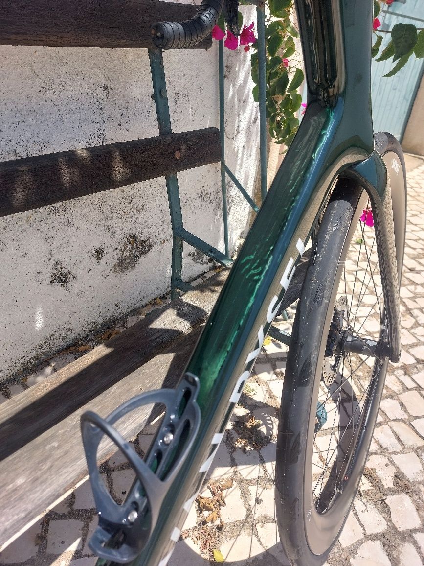 Bicicleta de Estrada RCR PRO Shimano Ultegra DI2 Sensor de Potência Ve
